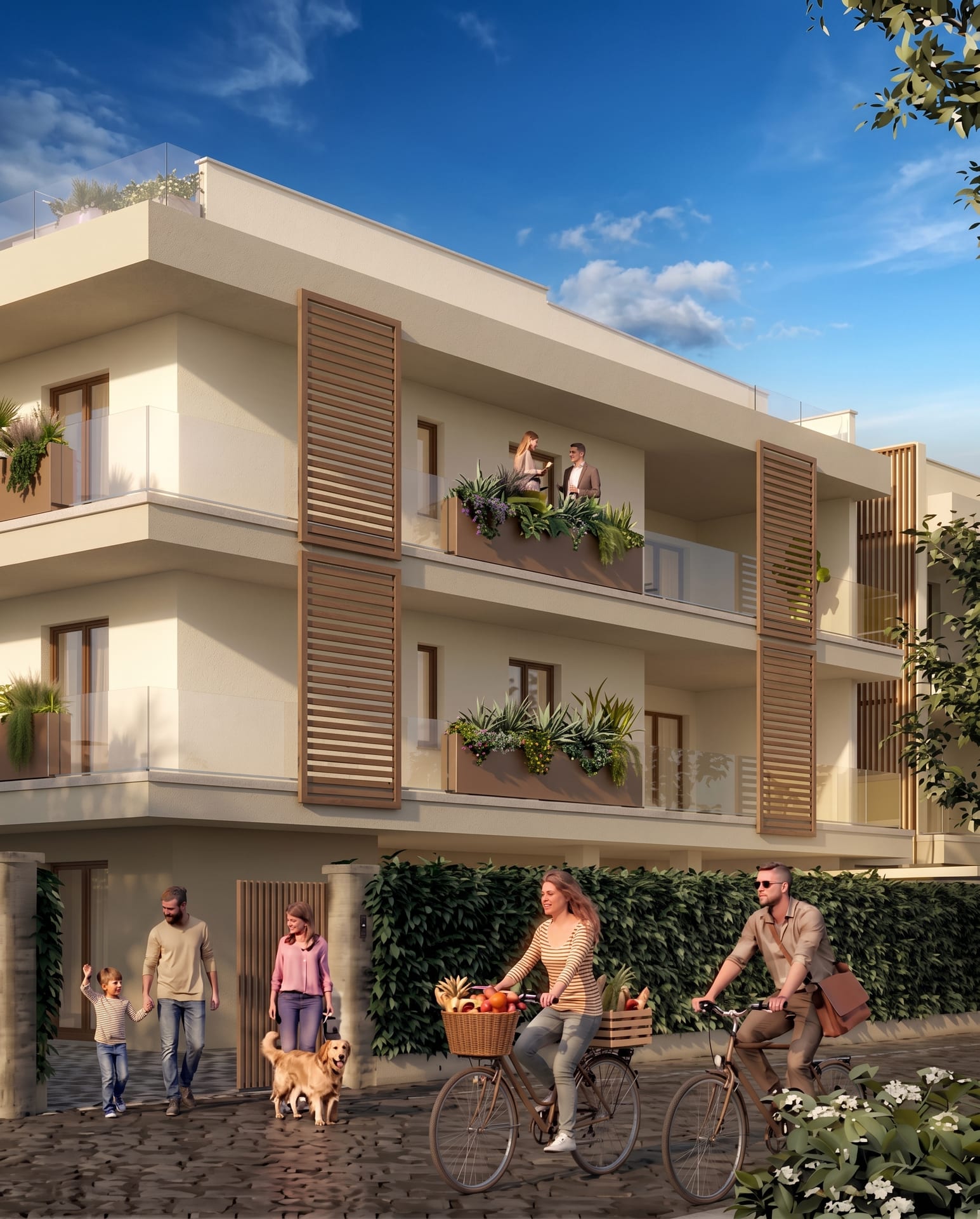 ELEVA — la palazzina di via Cattaneo 11 a Brugherio